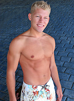 Blond twink muscle man by SeanCody