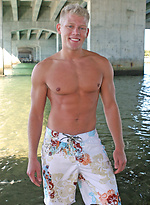 Blond twink muscle man by SeanCody