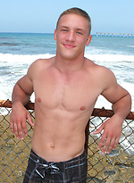 Cute college boy Chris stripping and showing his hot muscle body by SeanCody