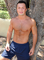 Hot muscle hunk Hugo naked by SeanCody