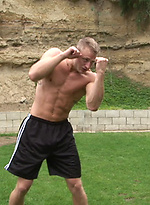 Cute young athlete Phil posing naked by SeanCody