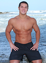 Young bodybuilder Rick jerking off dick by SeanCody