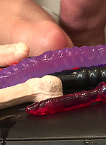 Muscle studs play with toys by SeanCody