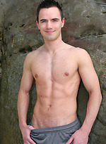 Hot american stud Tony jerking off dick by SeanCody