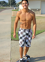 Cute college jock Joseph jerking off by SeanCody