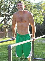 Hot stud Thomas workout outdoors and shows his cock by SeanCody