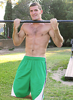 Hot stud Thomas workout outdoors and shows his cock by SeanCody