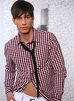 Horny gay boy posing naked by BelAmi Online