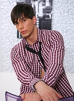 Horny gay boy posing naked by BelAmi Online