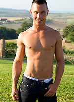 LucasKazan: The tractor, Jordan & Federico by LucasKazan