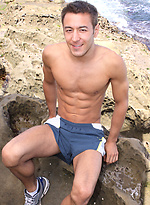 Sexy Jonathan jerking off dick by SeanCody