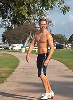 College jock Lewis jerking off by SeanCody