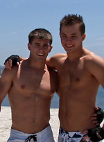 Handsome Jamie and Yuri Playing On a Beach by SeanCody