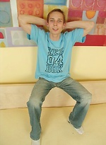 Sexy twink stroking off by Czech Boys