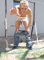 Twink naked outdoors by Czech Boys