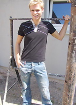 Twink naked outdoors by Czech Boys