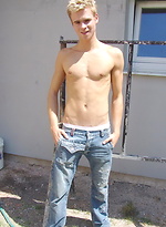 Twink naked outdoors by Czech Boys