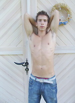 Cute european twink posing naked by Czech Boys