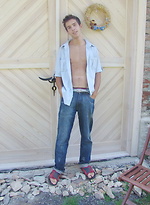 Cute european twink posing naked by Czech Boys
