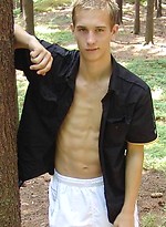 Blond skinny twink naked by Czech Boys