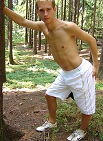 Blond skinny twink naked by Czech Boys
