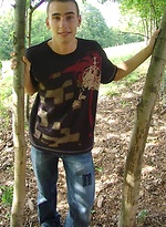 Handsome czech twink naked in a park by Czech Boys