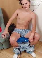 Hot european twink shows his cock by Czech Boys