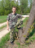Smooth straight twink outdoors by Czech Boys
