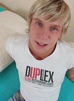Cute european blond shows cock by Czech Boys