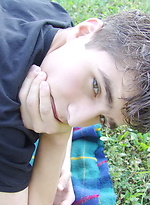 Czech twink outdoors by Czech Boys