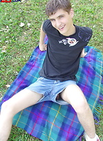 Czech twink outdoors by Czech Boys