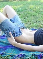 Czech twink outdoors by Czech Boys