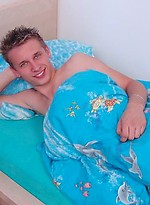 Smooth twink jerking off dick by Czech Boys