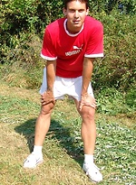 Hot twink naked outdoors by Czech Boys