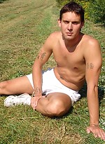 Hot twink naked outdoors by Czech Boys