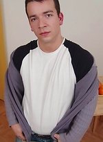 Straight uncut stud by Czech Boys