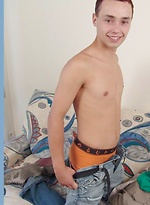 Straight boy stripping by Czech Boys