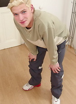 Blond teen boy by Czech Boys