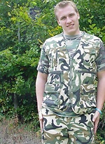 Czech military man naked by Czech Boys