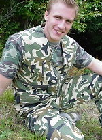 Czech military man naked by Czech Boys