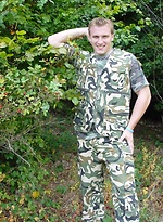 Czech military man naked by Czech Boys