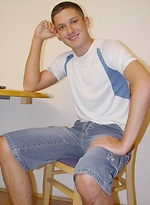 Straight boy stripping and posing by Czech Boys