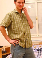 Nice dude demonstrates his long dick by Czech Boys