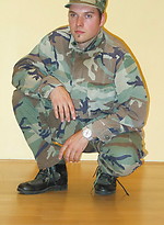 Military stud stripping by Czech Boys