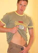 Amateur stud posing naked by Czech Boys