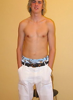 Blond twink naked by Czech Boys