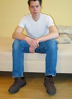 Hot stud posing naked by Czech Boys