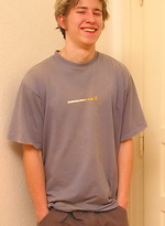 Blond perfect srtraight teen boy by Czech Boys