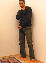 Straight muscle stud by Czech Boys