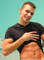 Muscled stud naked by Czech Boys